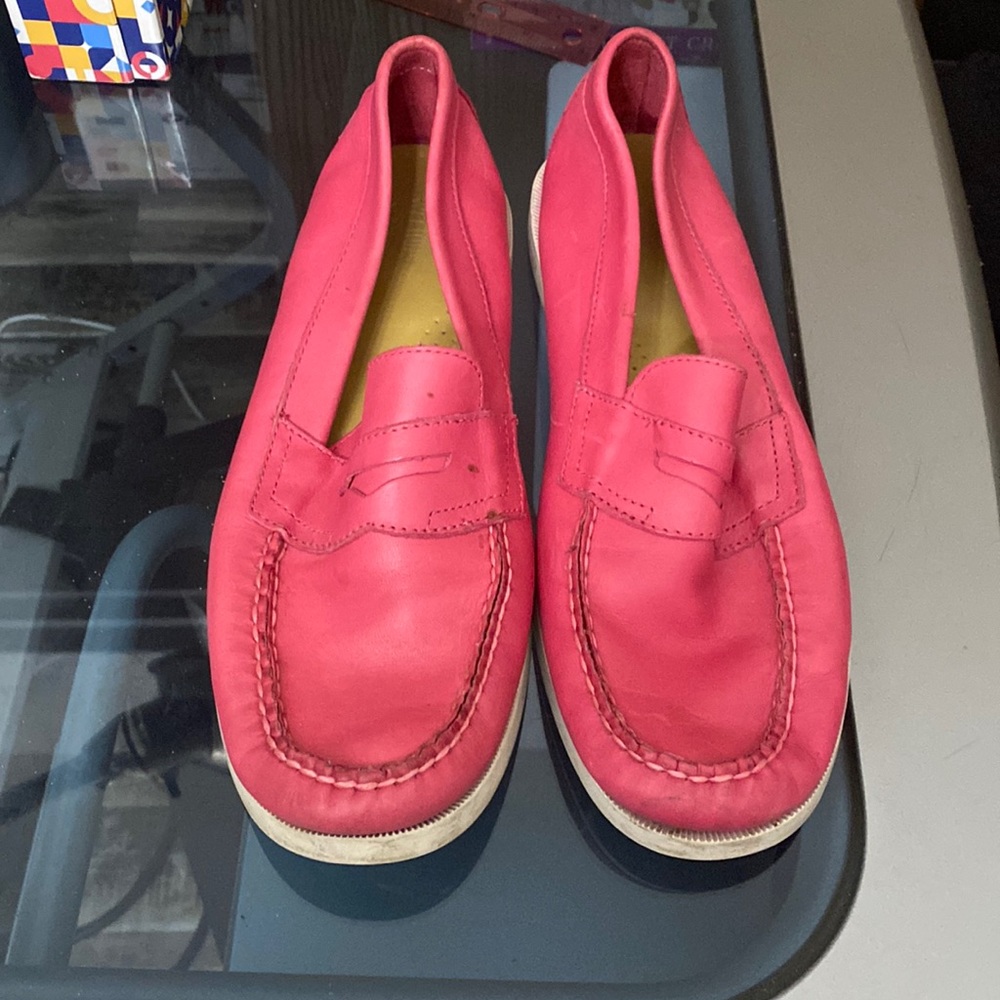 Bass & company leather loafers shoes